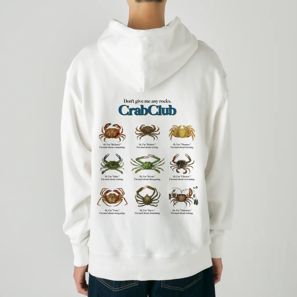 Parallel Imaginary Gift ShopのCrab Club Heavyweight Hoodie