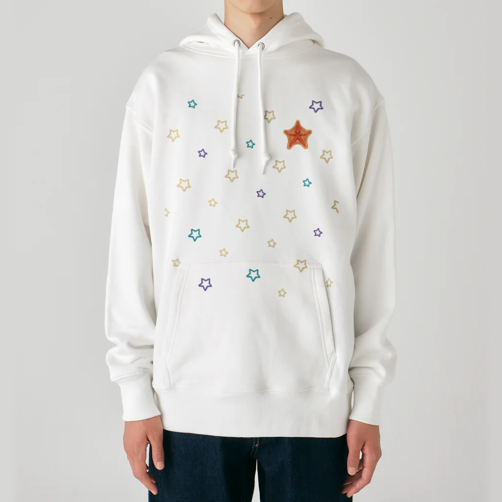 UmiUchiのホシにまぎれるヒトデ Heavyweight Hoodie