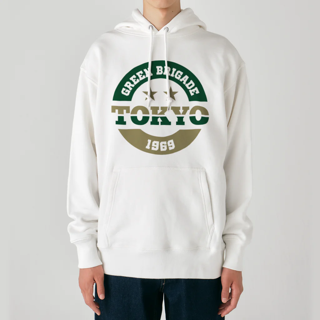 125 STOREのTOKYO GREEN BRIGADE TwinStars ヘビーウェイトパーカー