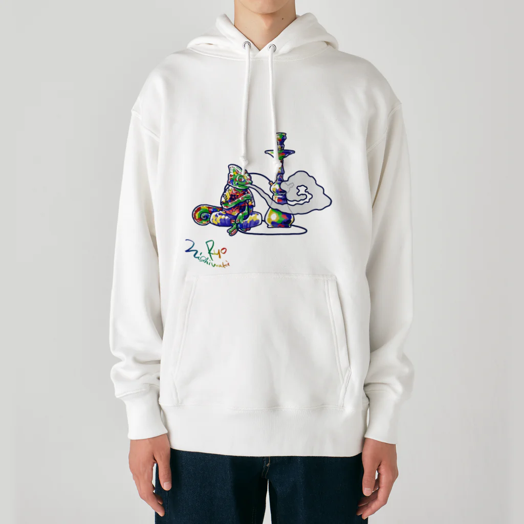 RYO NISHIWAKIのカメレオンレインボーシーシャ Heavyweight Hoodie