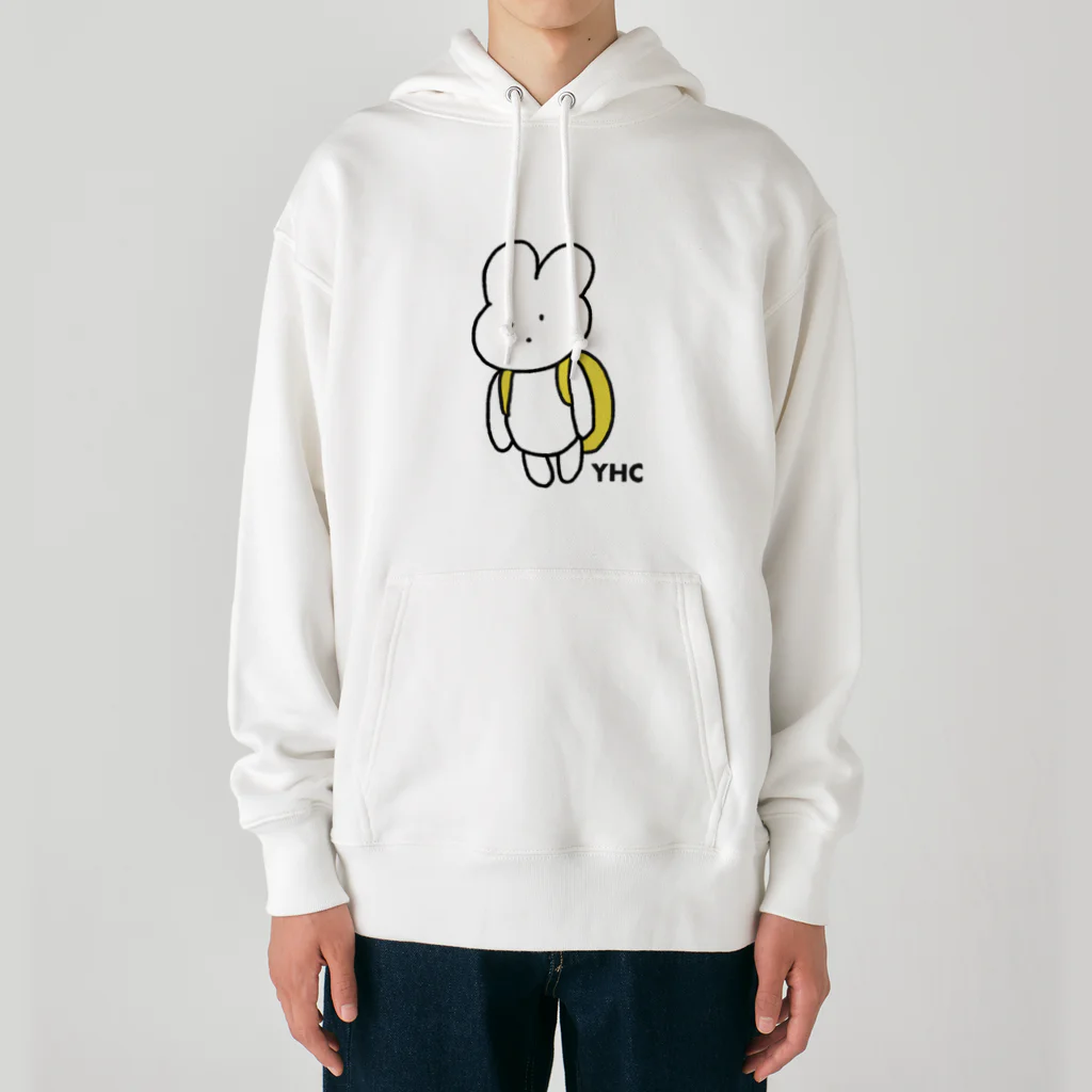 あーちゃんさんのデカプリントぶちょう（きいろ） Heavyweight Hoodie