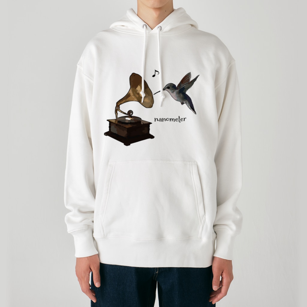 nanometerのnanometer『ハチドリ』ヘビーウェイトパーカー Heavyweight Hoodie