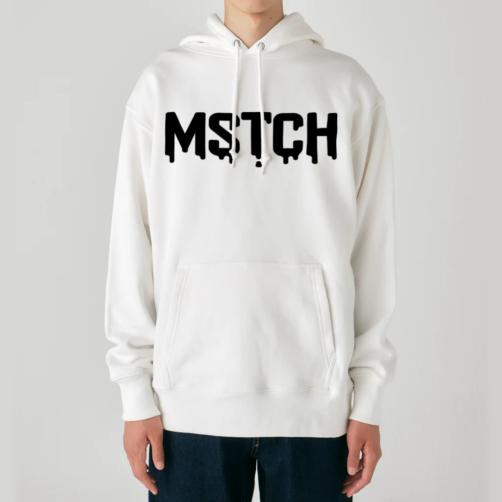 MUSUTCH（むすっち） SHOPのMSTCH黒ロゴヘビーウェイトパーカー ヘビーウェイトパーカー