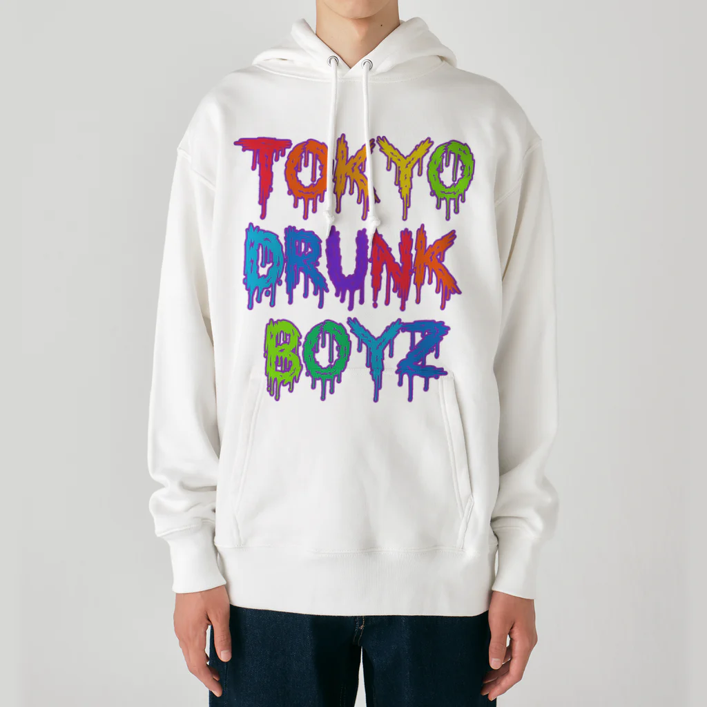 BUNKYO TRIBE’SのTDB “hebereke” tee Heavyweight Hoodie