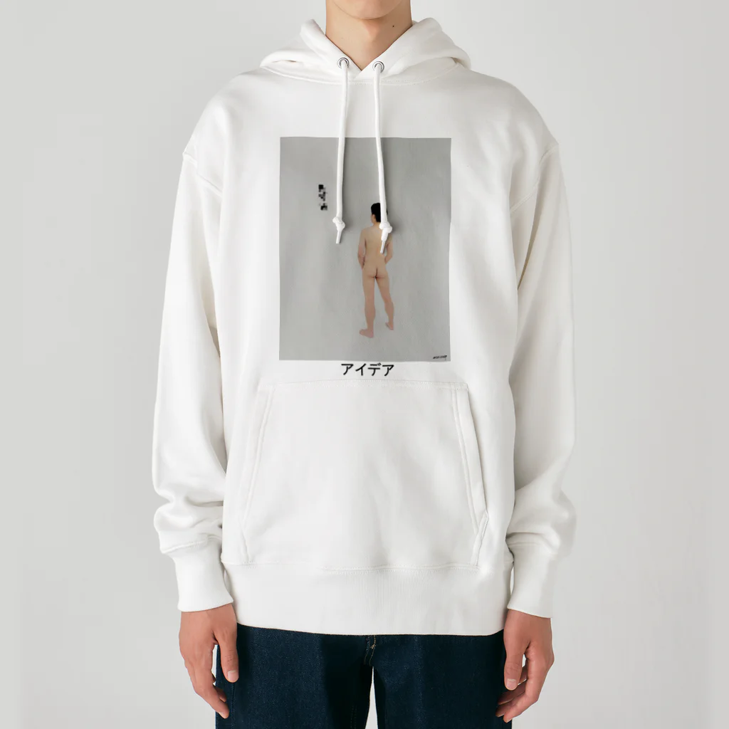 点在する展示空間の『アイデア』 Heavyweight Hoodie