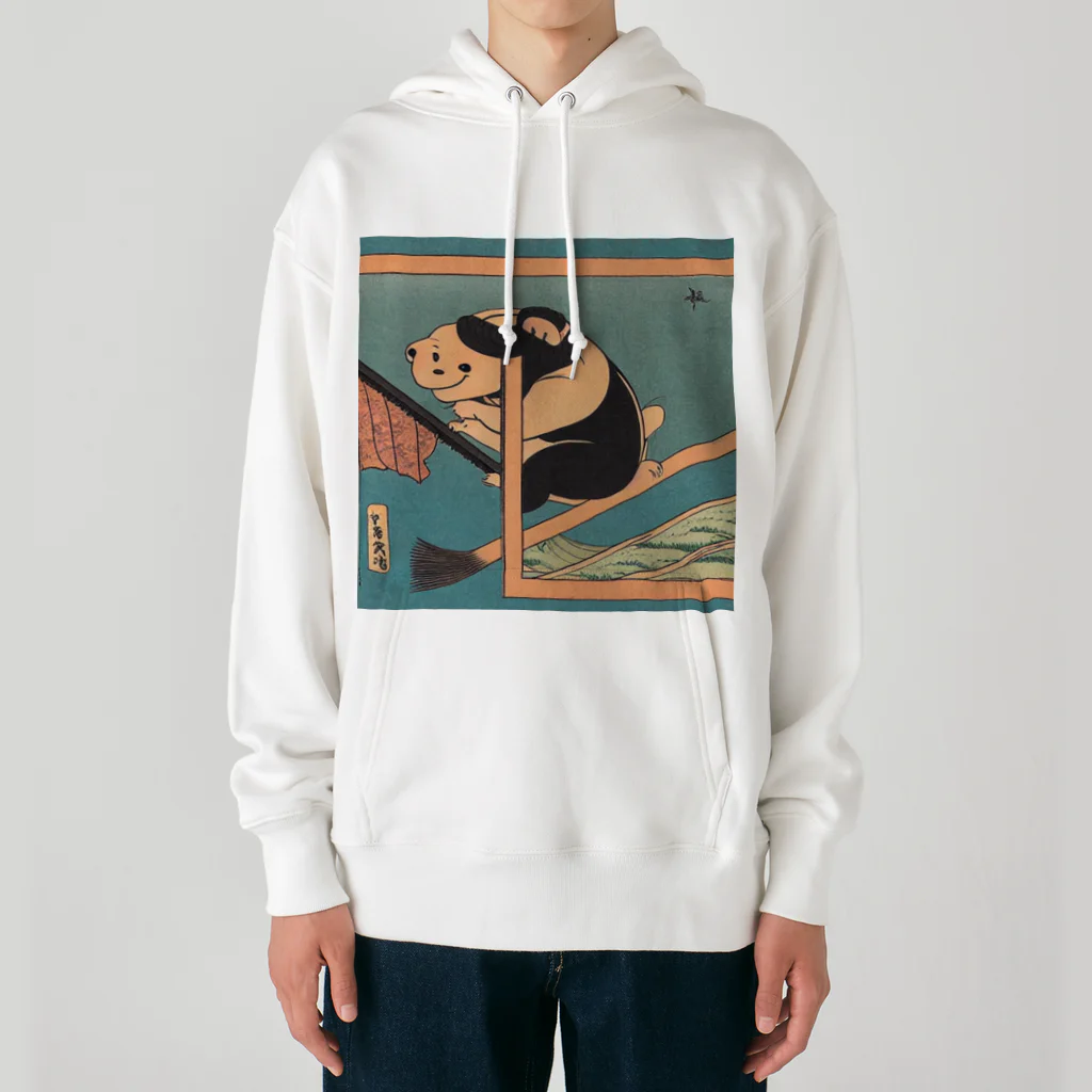 KANEKOの浮世絵風ビーバーズ2 Heavyweight Hoodie