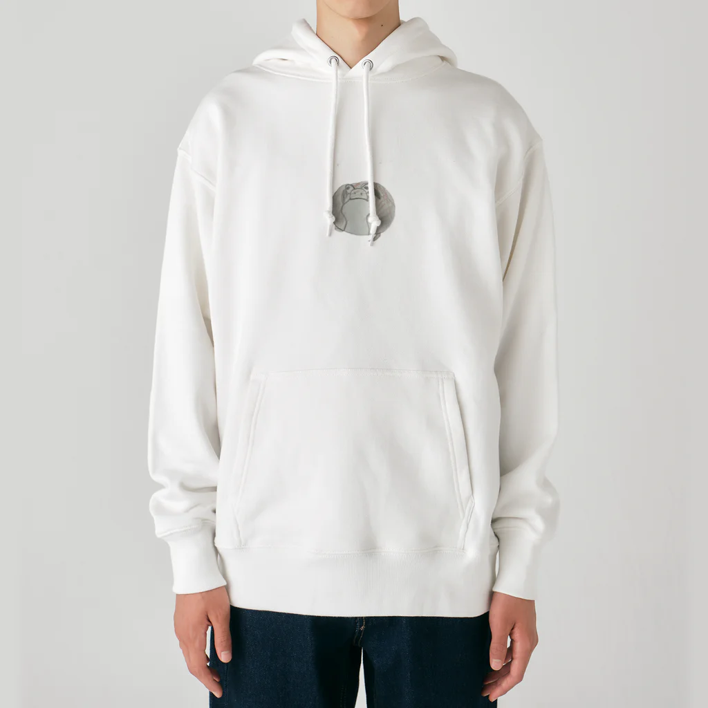 yutyのあめふくろがえる Heavyweight Hoodie