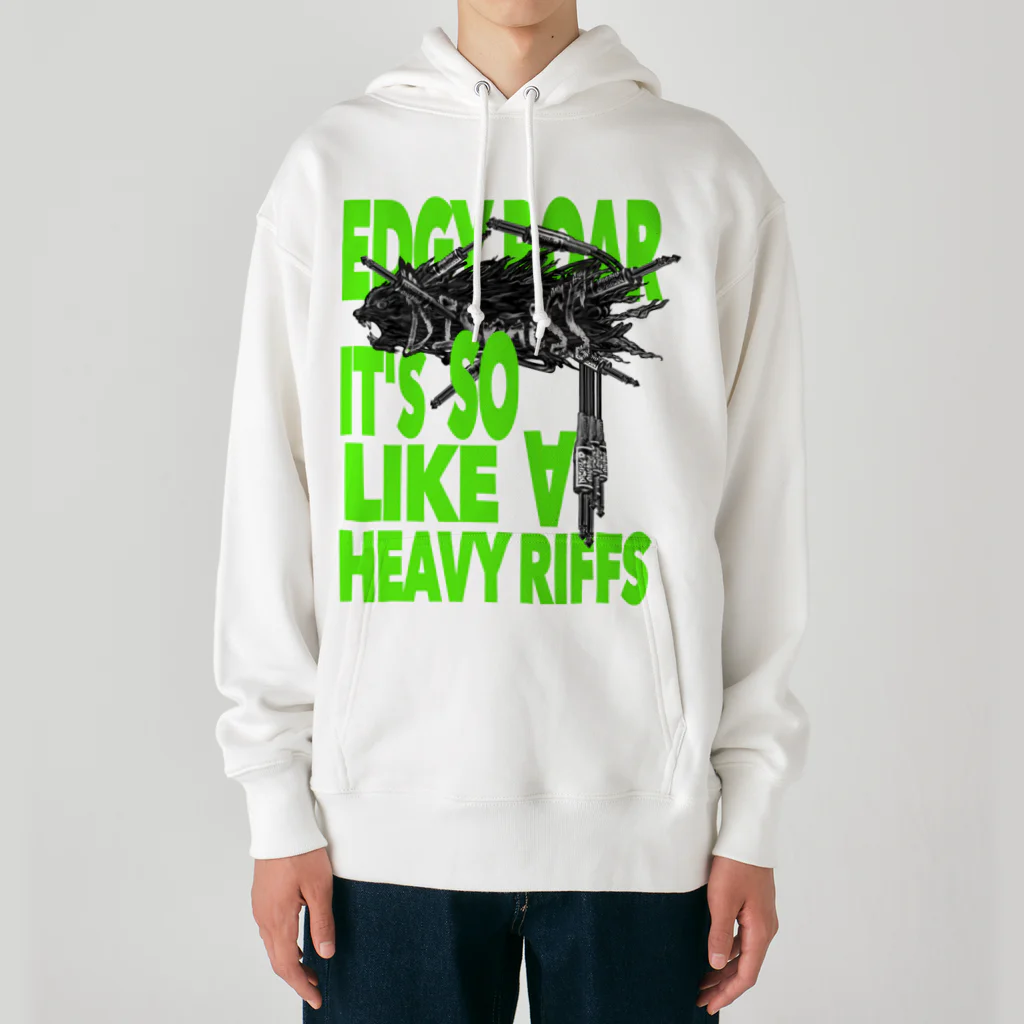 ONE PLUG DISordeRの''edgy roar it's so like a heavy riffs'' Heavyweight Hoodie