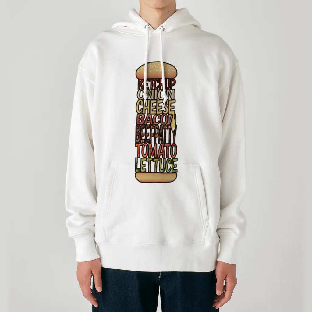 daddy-s_junkfoodsのTOWER BURGER Heavyweight Hoodie