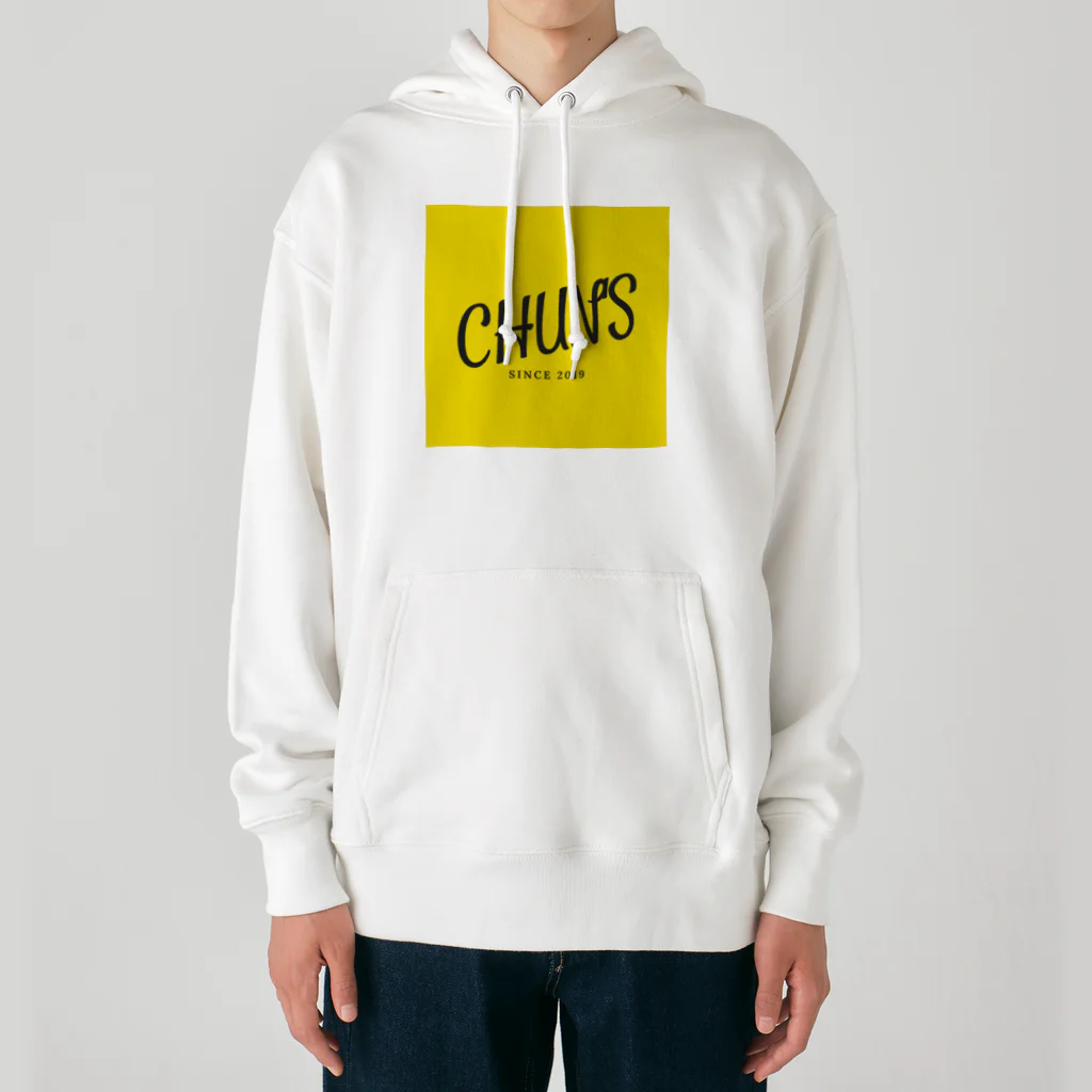 CHUN'SのCHUN'S 黄色ロゴ ヘビーウェイトパーカー