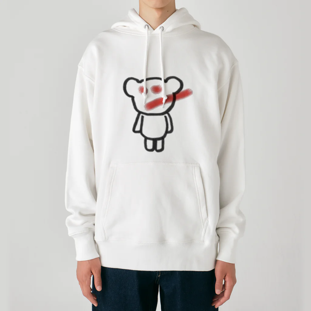 KUMANOKOのくまのこ Heavyweight Hoodie