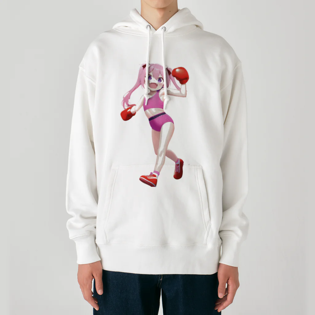 Novel AIのロリ・ボクシング Heavyweight Hoodie