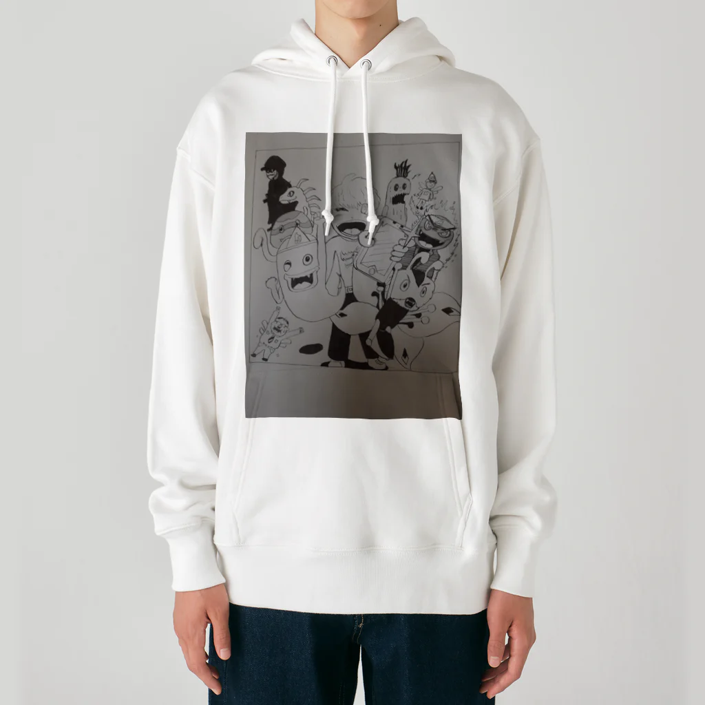 アマゾン(漫画家見習い)の天音 Heavyweight Hoodie