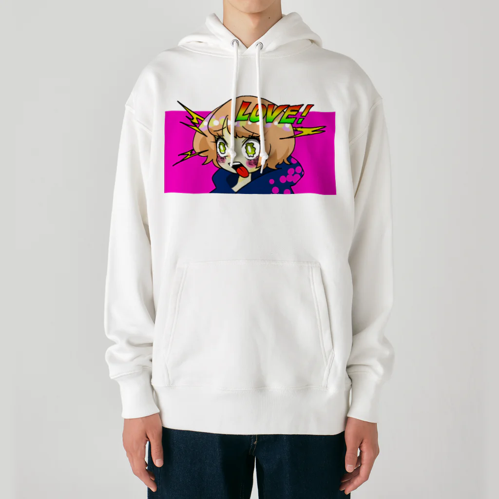 ウンコカメムシのLOVE Heavyweight Hoodie