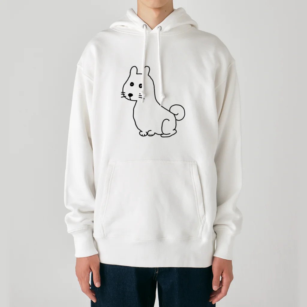 柴犬しばわんこhana873のお座りしてるわんこちゃん Heavyweight Hoodie