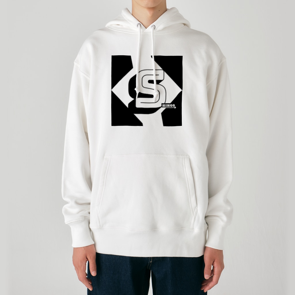 Brush upのSHINGOロゴパーカー Heavyweight Hoodie