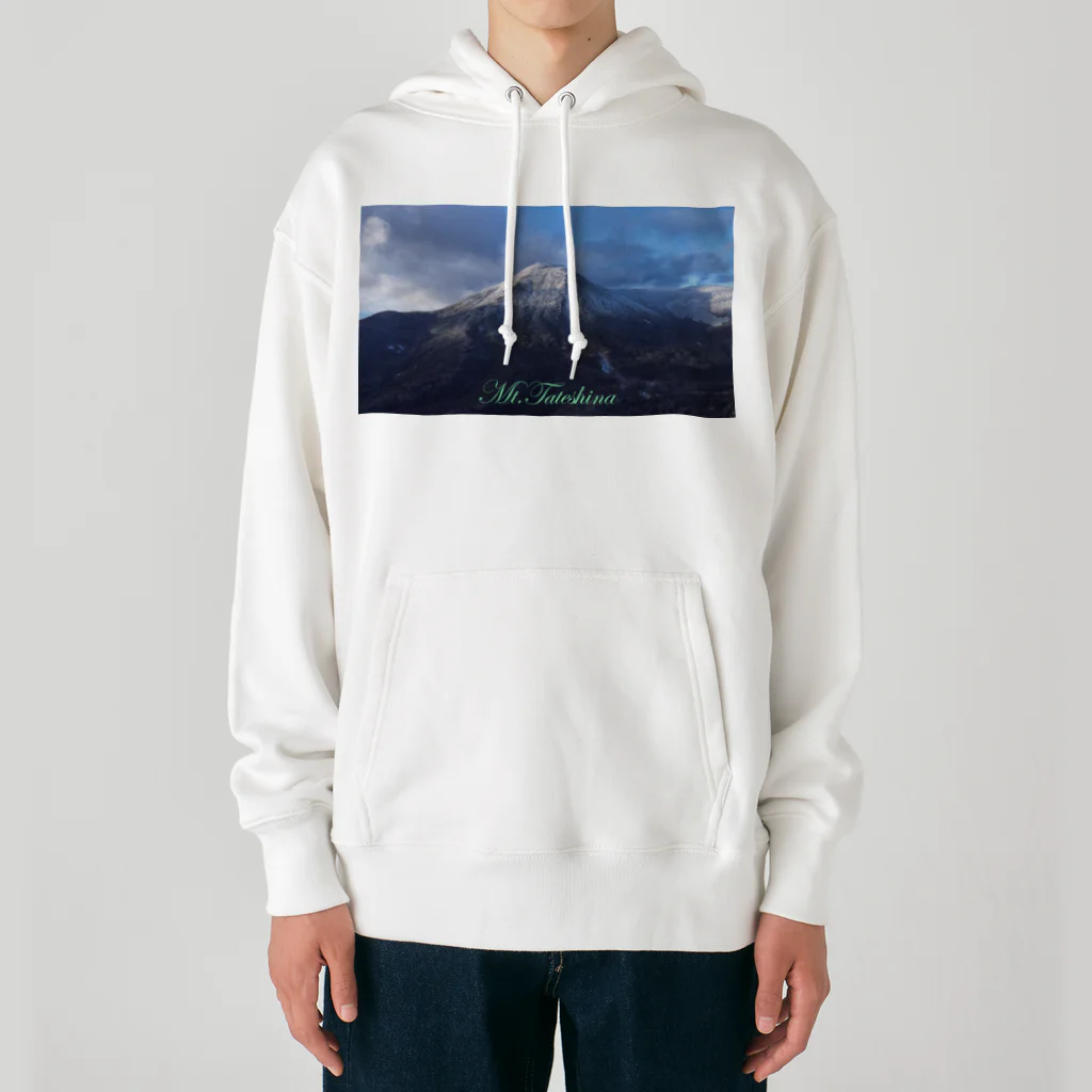 D-aerialのシネマティック蓼科山 Heavyweight Hoodie