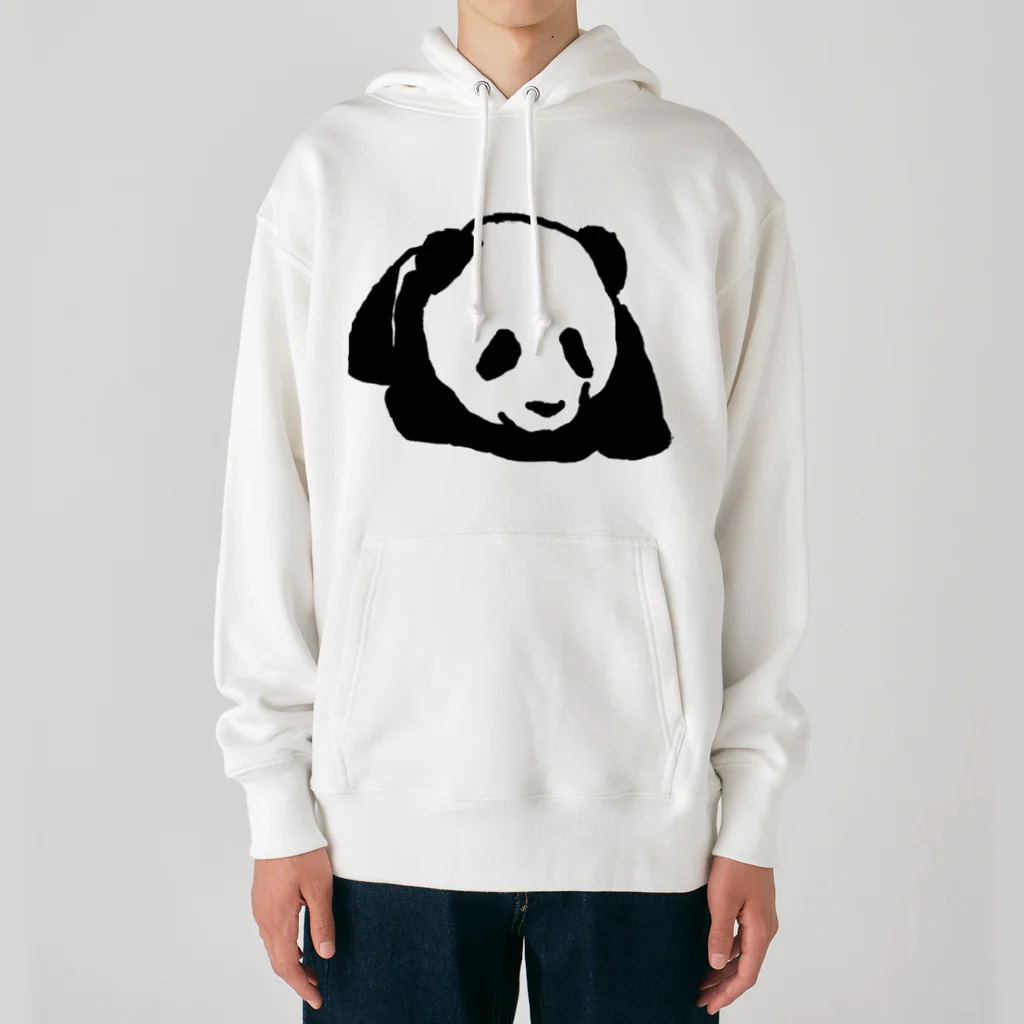 Co . Pandaの寝そべるパンダ Heavyweight Hoodie