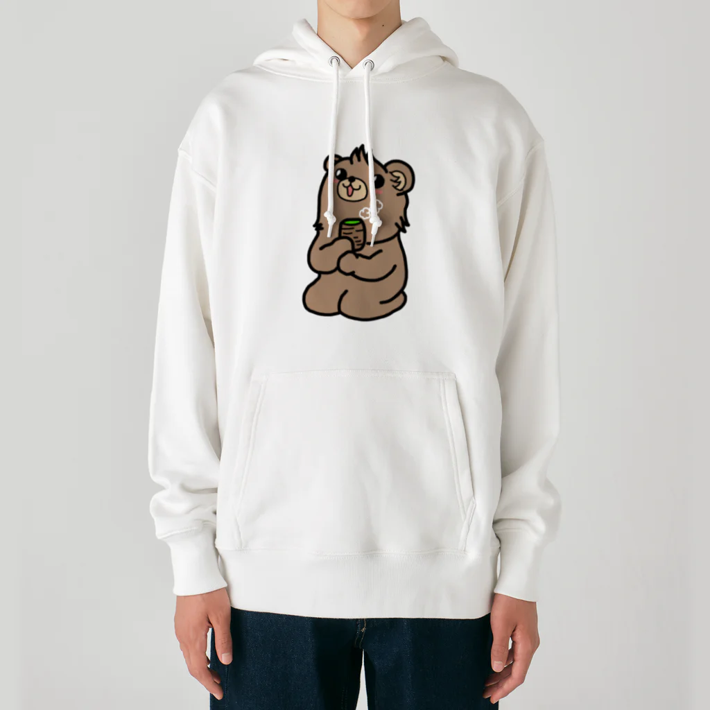 トホクマッチ🐻のトホクマッチ🐻いっぷく🐻 Heavyweight Hoodie