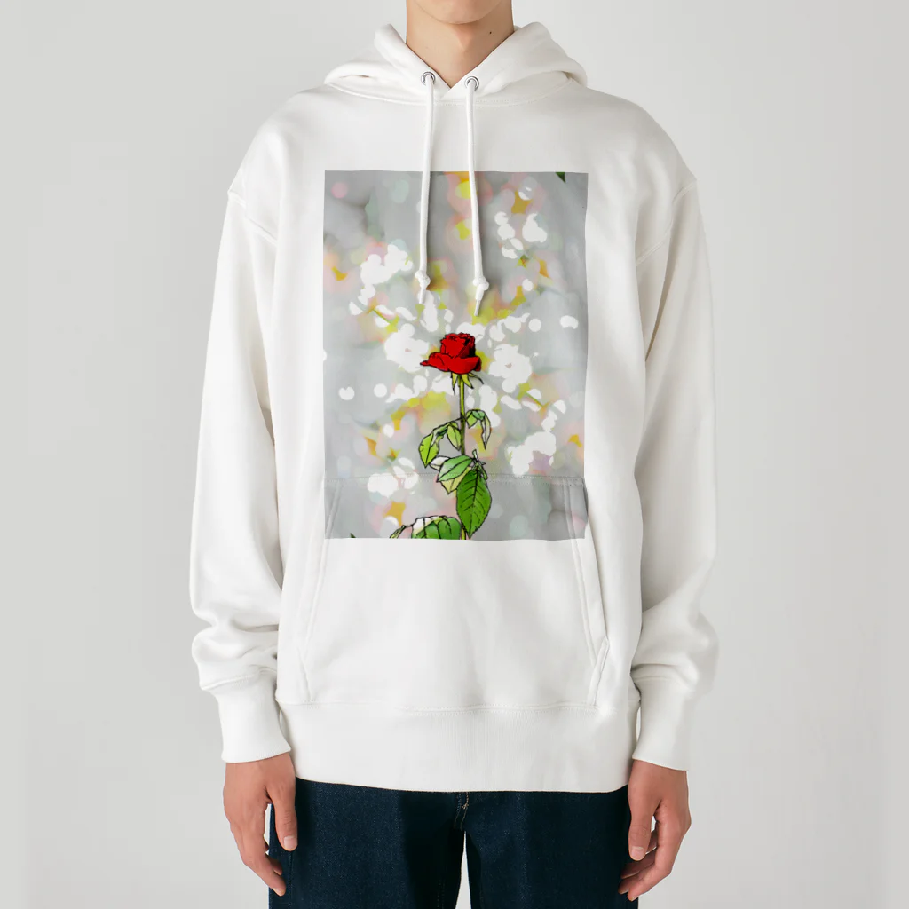 Onuuuun Artの薔薇 Heavyweight Hoodie