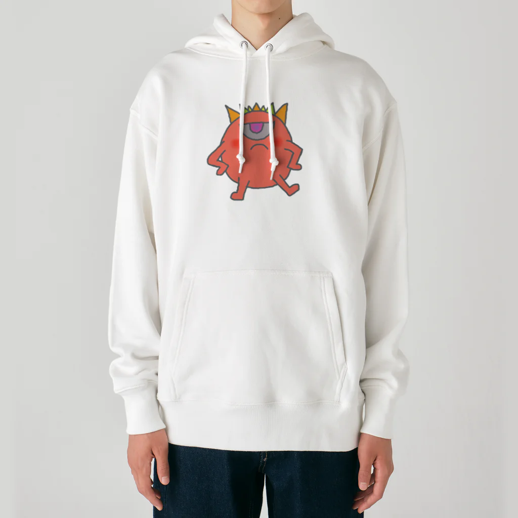 隣のぷよまめ家族のそこらのあきらちゃん Heavyweight Hoodie