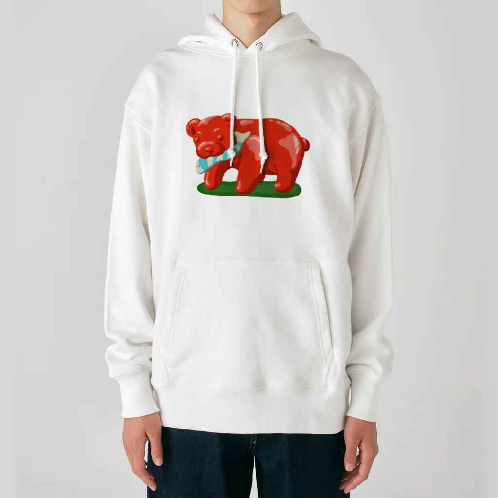 みけにっけ商店のグミベアーとお魚ちゃん Heavyweight Hoodie