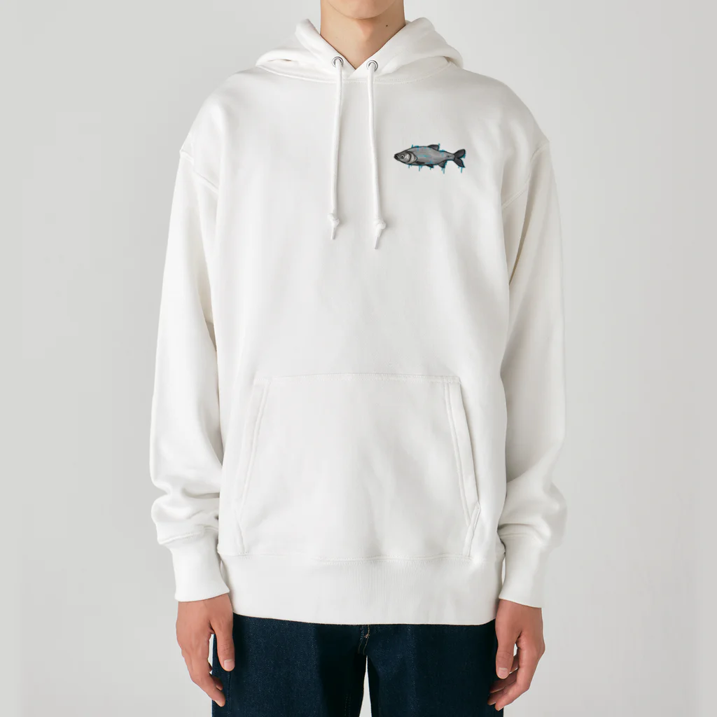 snaggedgorillaのワタカ Heavyweight Hoodie