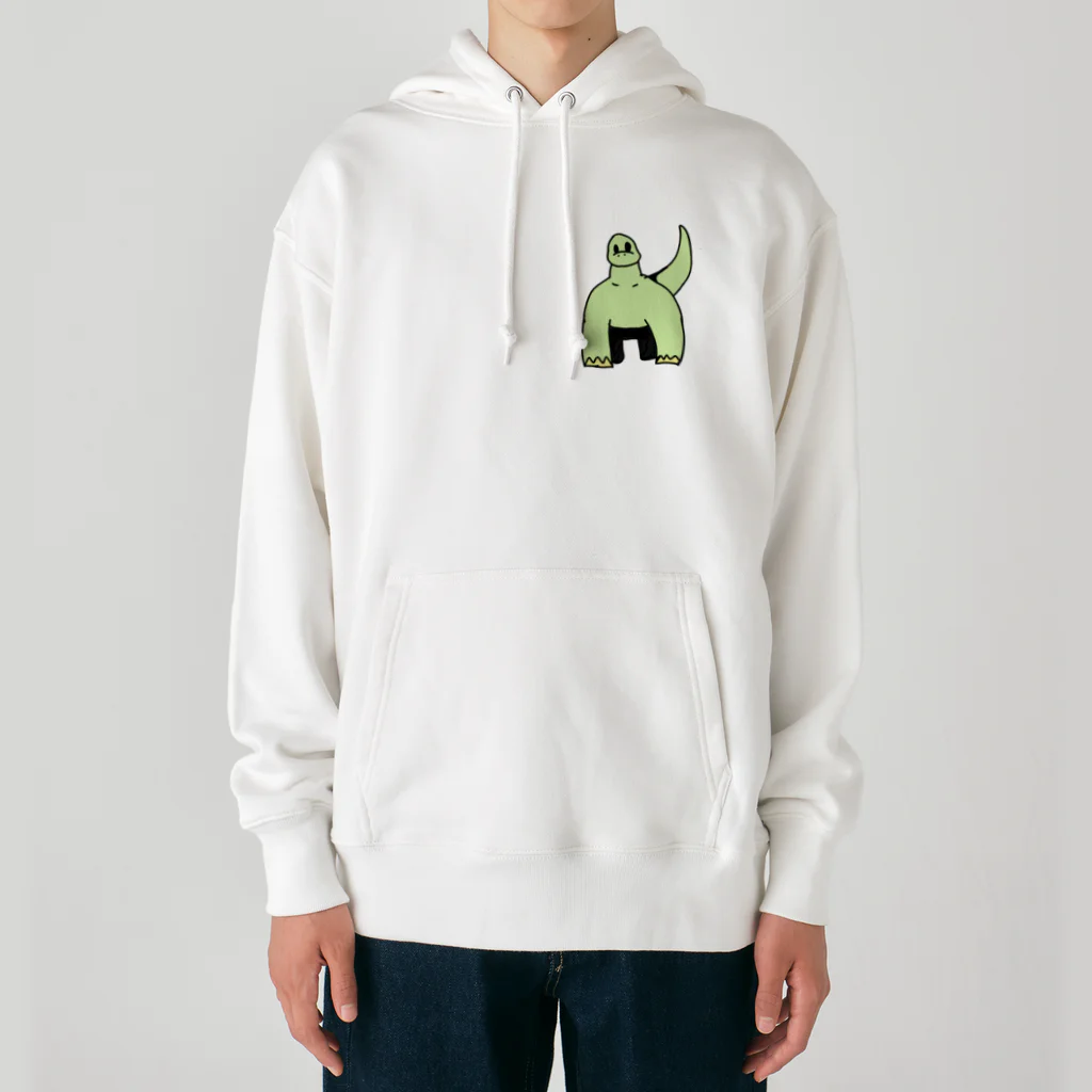 ぼりよしの真正面ぶらきおさうるすくん Heavyweight Hoodie