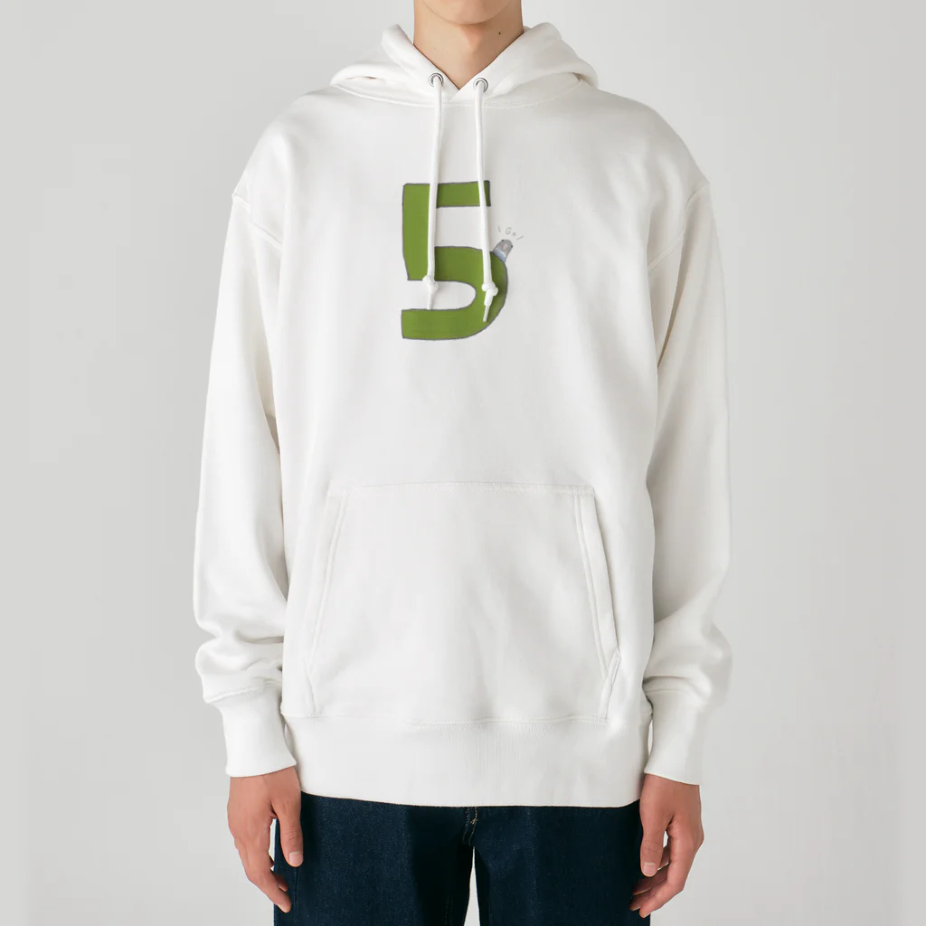 ちまぴーずの数字シリーズ⑤ Heavyweight Hoodie