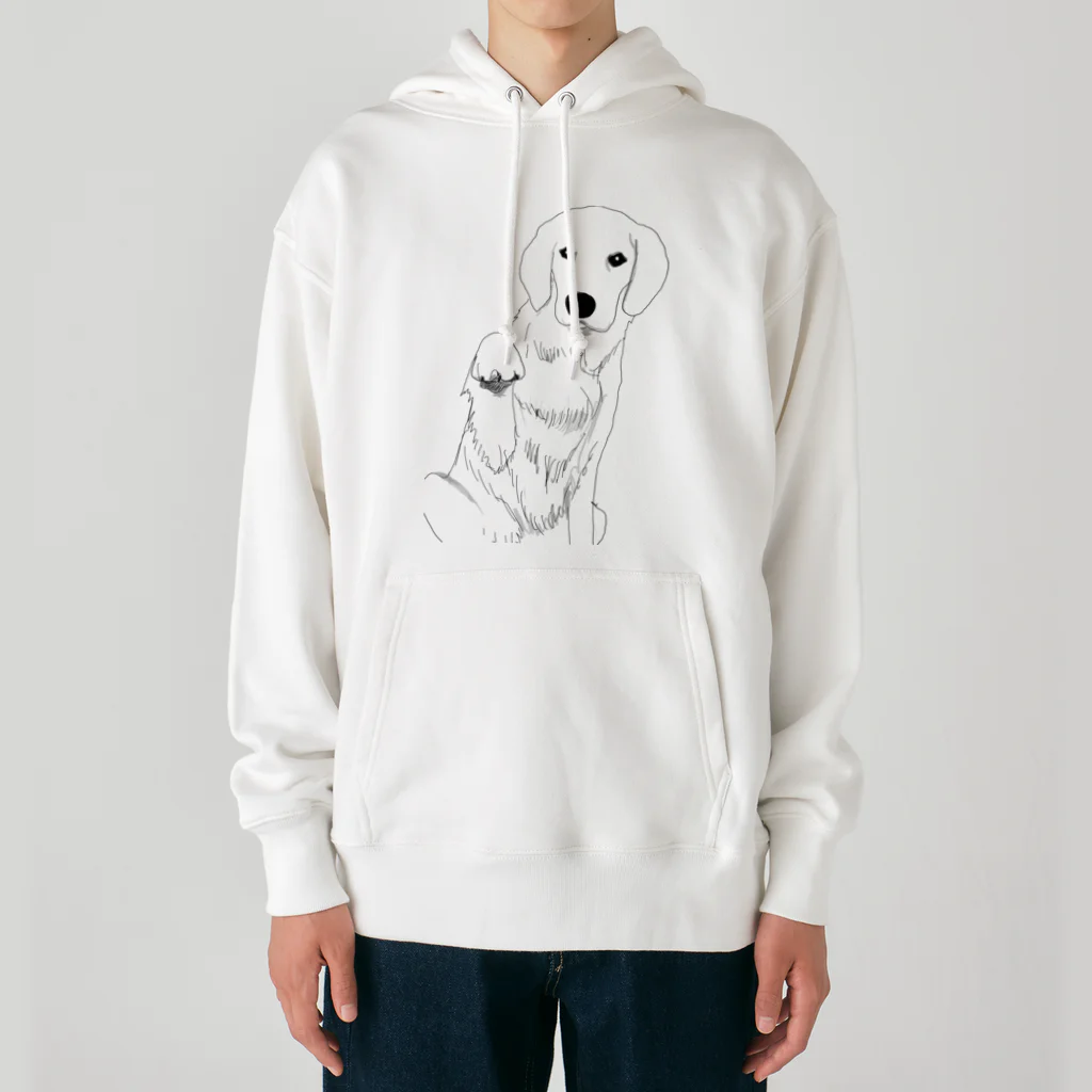 Golden_Retriever_RINのSARA Heavyweight Hoodie