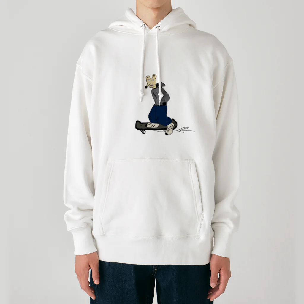 みっきー君のお店のスケボーみっきー君 Heavyweight Hoodie