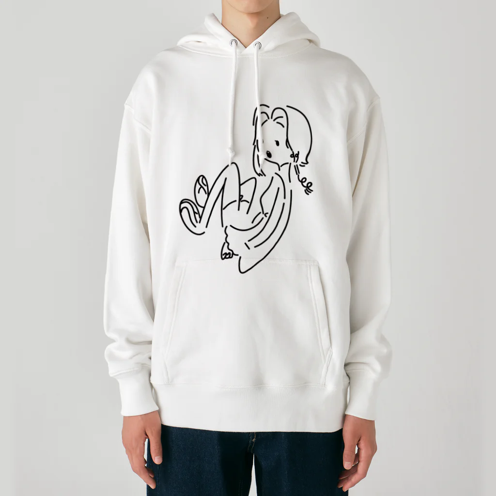 haju:shop | ハユショップのおすわりハユ Heavyweight Hoodie