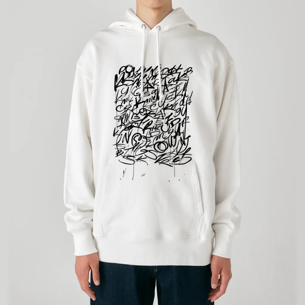 着ぐるみ＆calligraphyのiD Heavyweight Hoodie