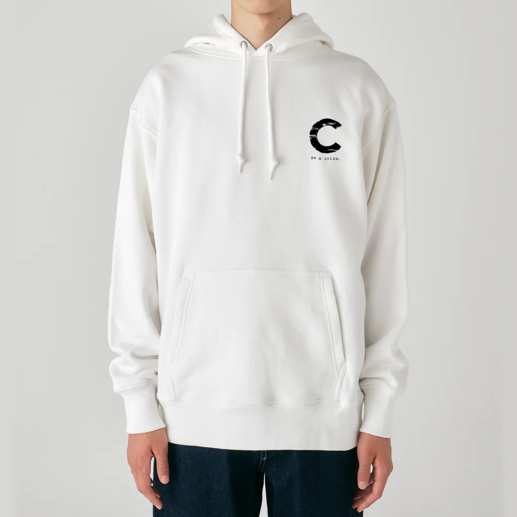 noisie_jpの【C】イニシャル × Be a noise. Heavyweight Hoodie