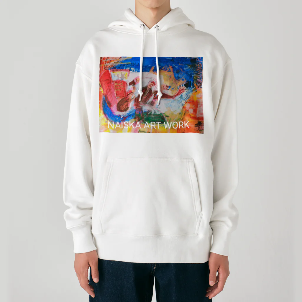 NaiskanoのNaiska 水平リーベ僕の船 Heavyweight Hoodie