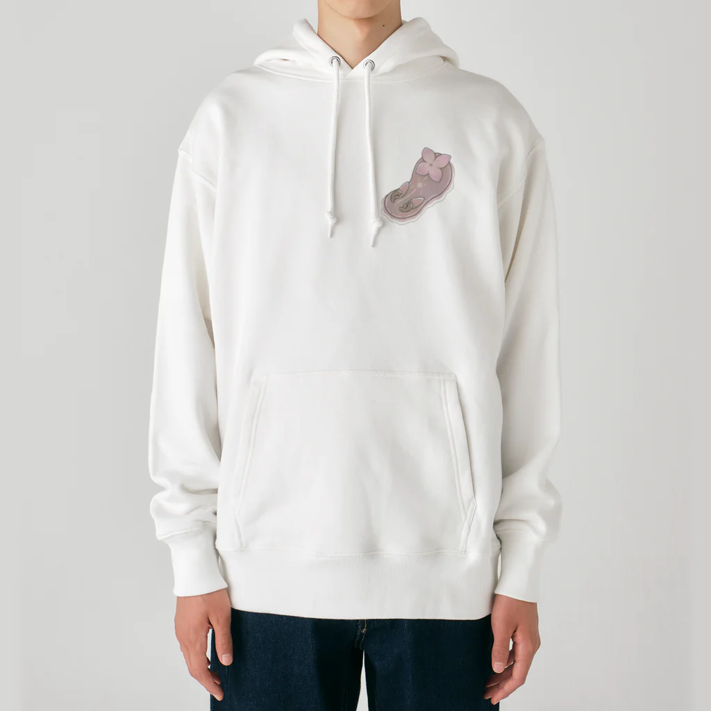 Jackalope Houseのツノアリウサギアジサイモドキウミウシ 桃色ver. Heavyweight Hoodie