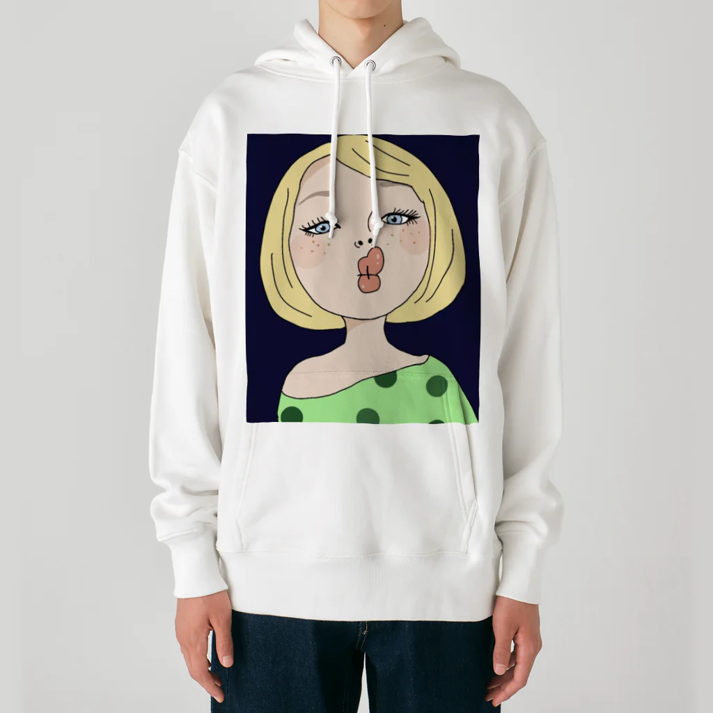 ゆかり(・e・)の金髪少女 Heavyweight Hoodie