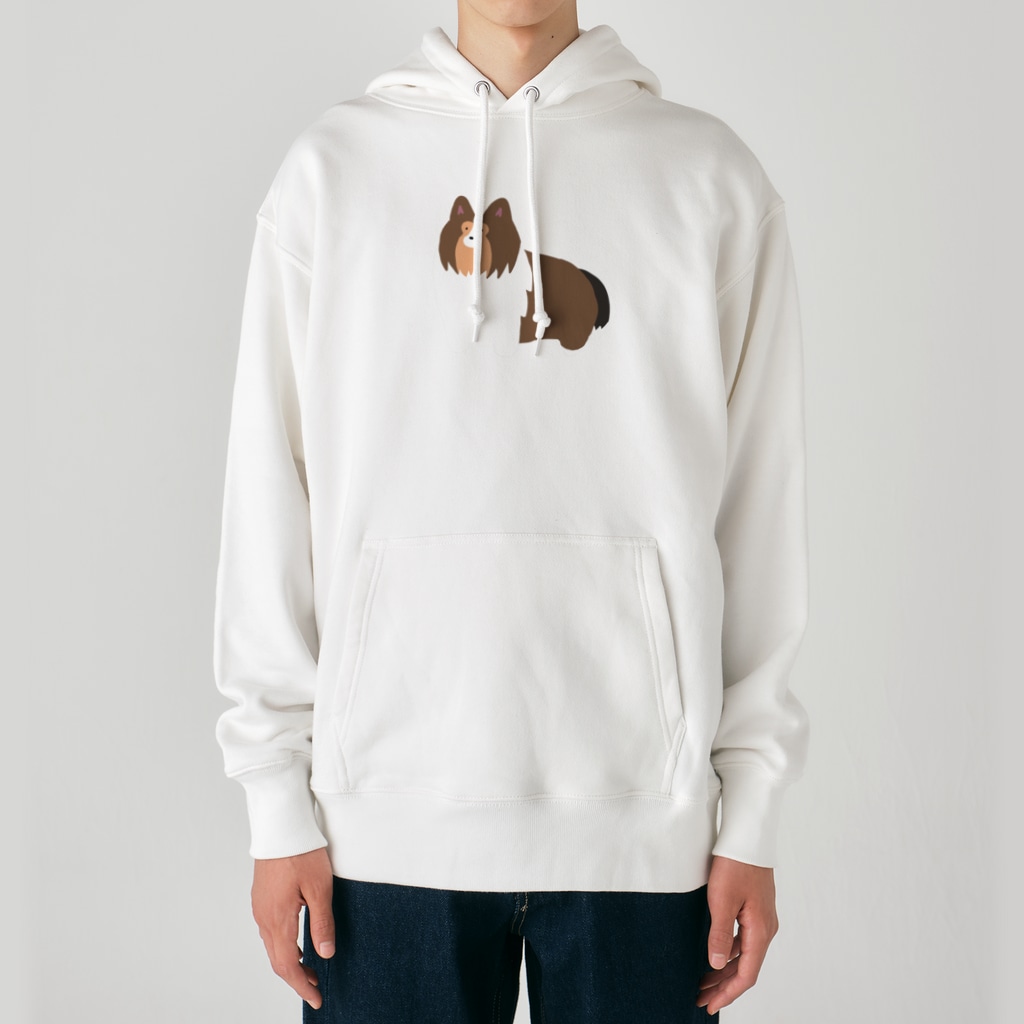 Kotetsu diary(SUZURI店)のゆるゆるシェルティ Heavyweight Hoodie