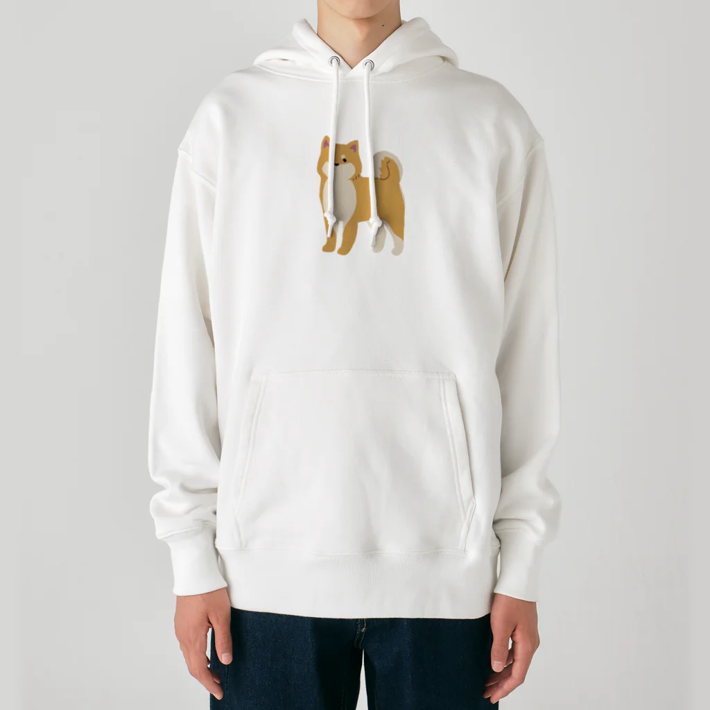 Kotetsu diary(SUZURI店)のゆるゆる柴犬 Heavyweight Hoodie