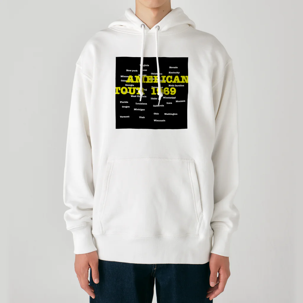 NEON_LINEのAMERICAN TOUR Heavyweight Hoodie