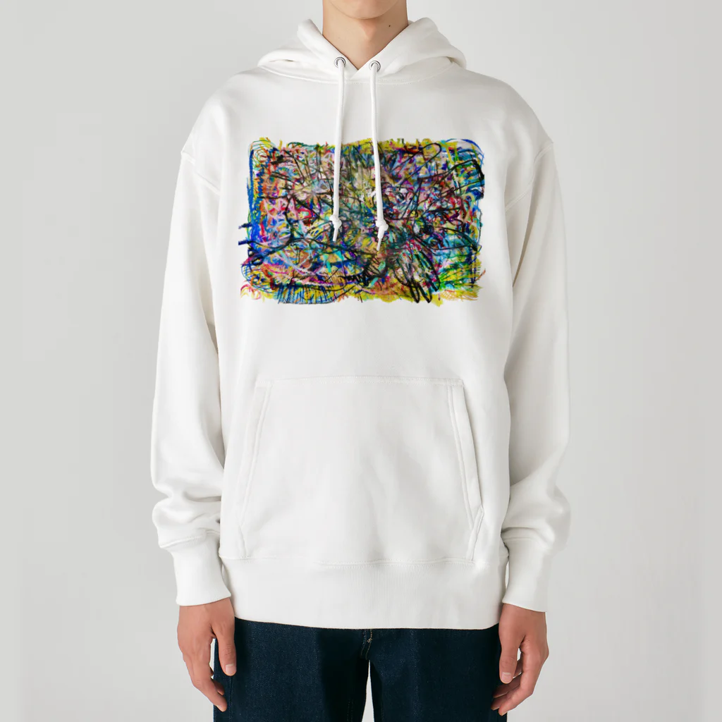 mikoのはみ出しモンスター Heavyweight Hoodie