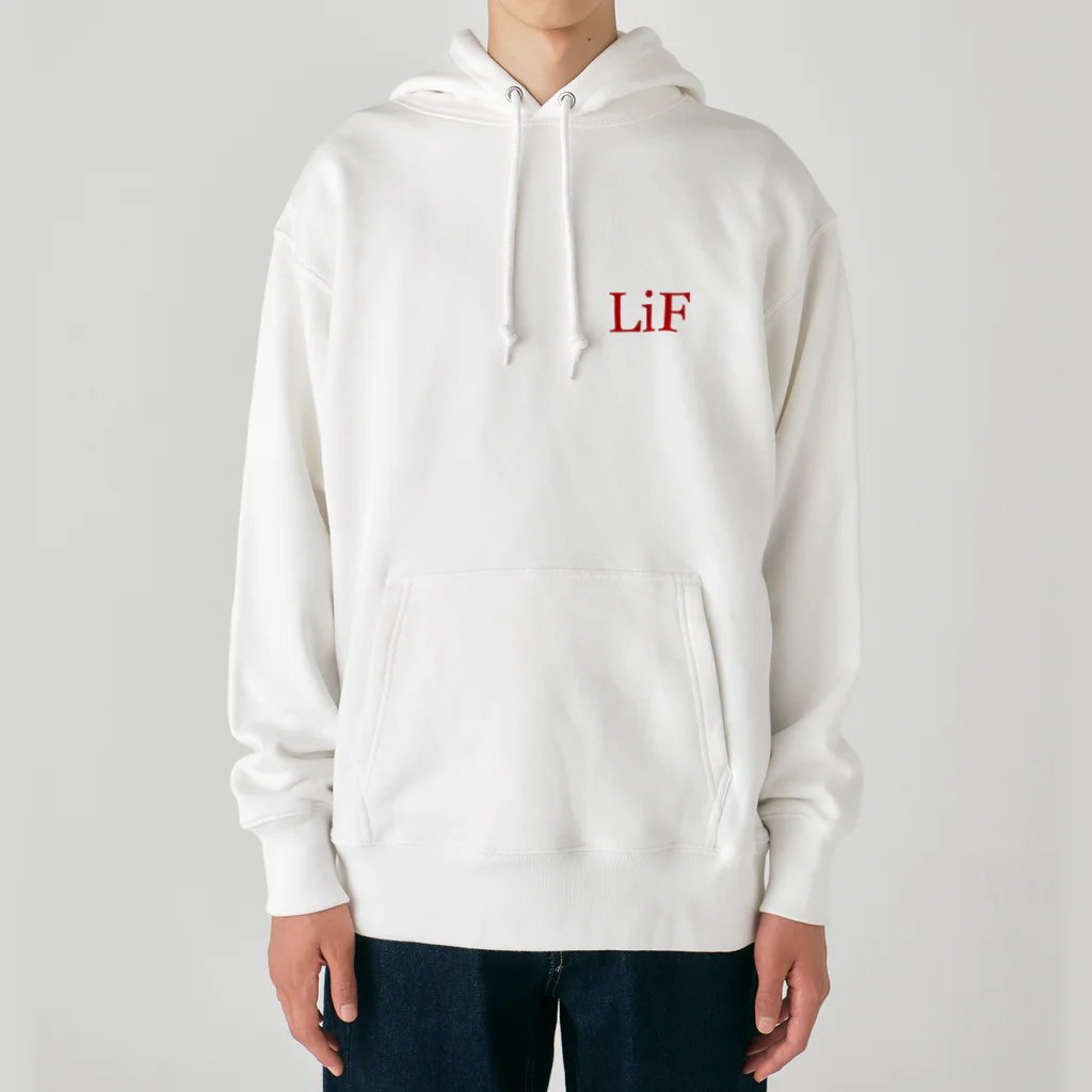 LiFのLiF distortion Heavyweight Hoodie