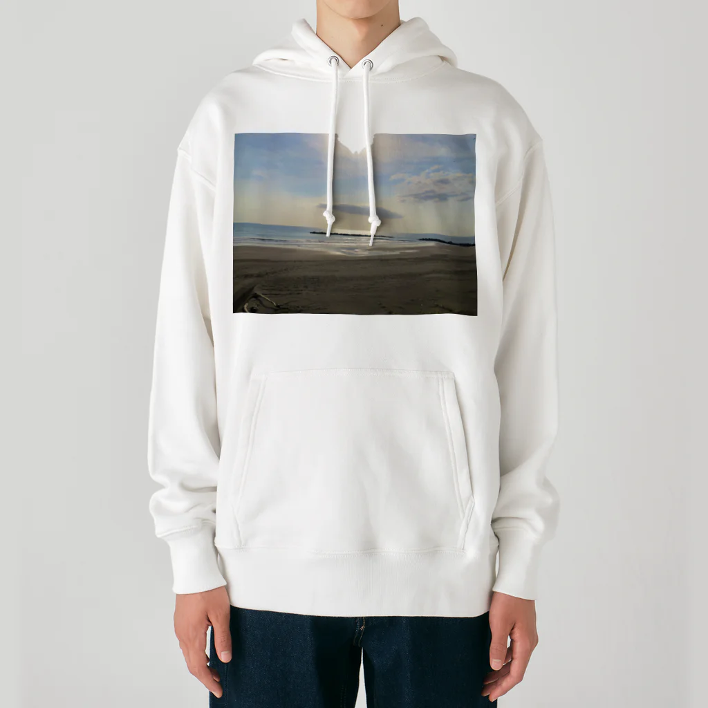 あべこのお店 の北海道の朝 Heavyweight Hoodie