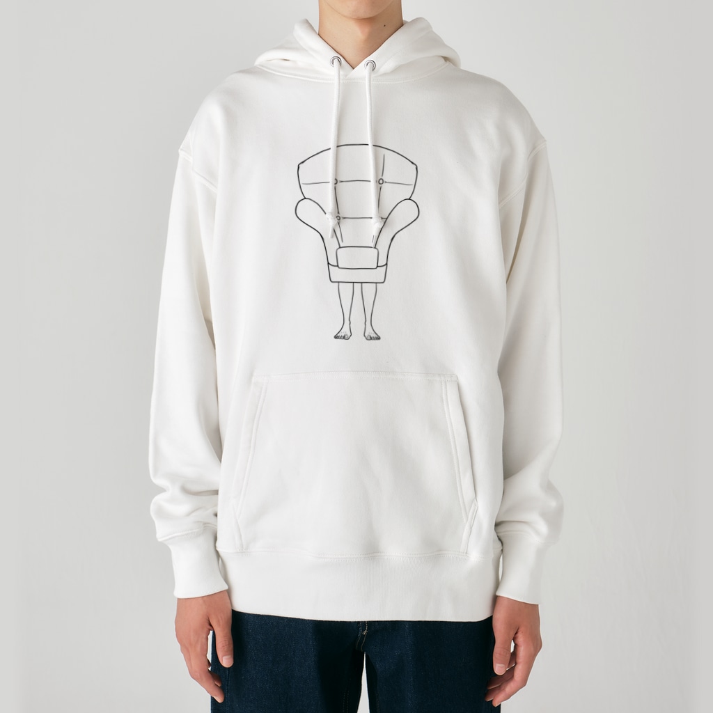 dougaseiseitokoroの足の生えた椅子 Heavyweight Hoodie