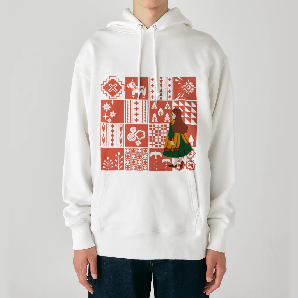 Cicogna（チコーニャ）のpatchwork GIRL Heavyweight Hoodie