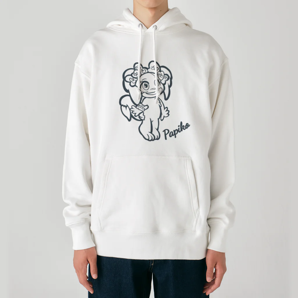 ちゃとらま　CHA10ramaのパピヨン　パピコ Heavyweight Hoodie