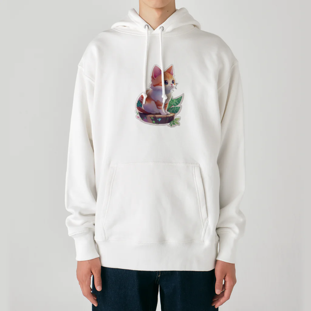 dolphineのキュートな猫 Heavyweight Hoodie