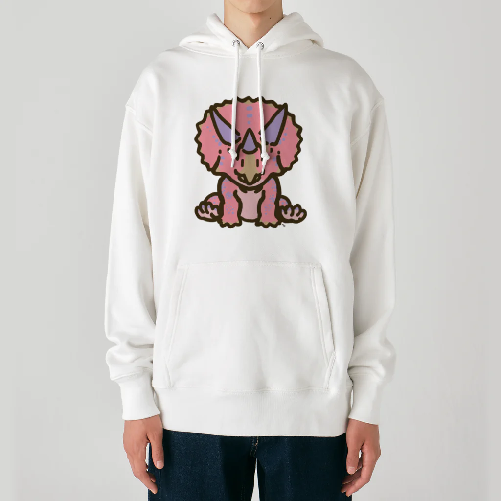 segasworksのホリドゥスちゃん（ゆるトリケラトプス ） Heavyweight Hoodie