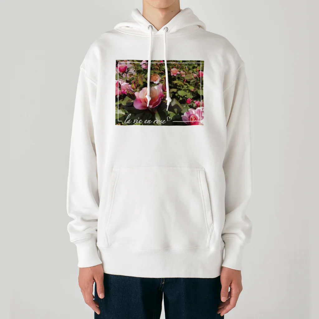 rose_queryのLa Vie en rose Ⅱ Heavyweight Hoodie