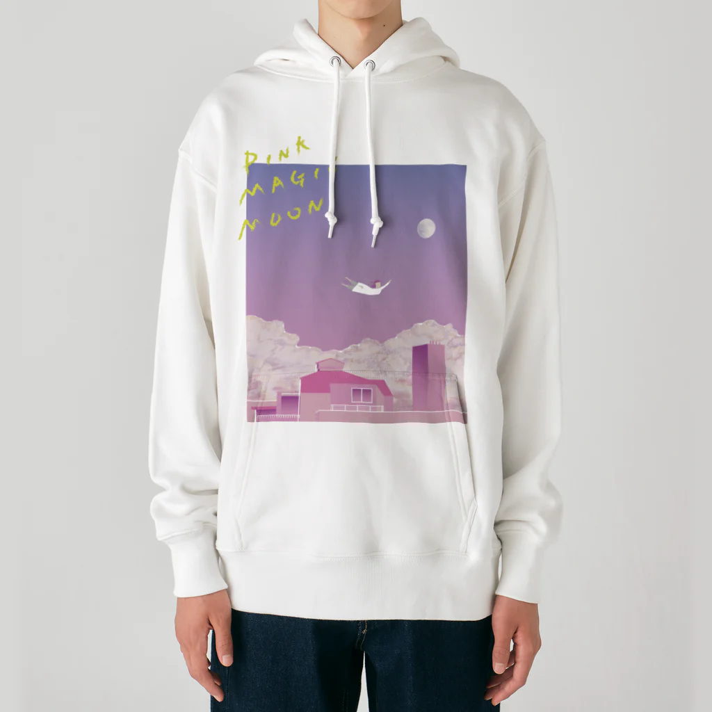 【utatane scenery】のPINK MAGIC MOON Heavyweight Hoodie